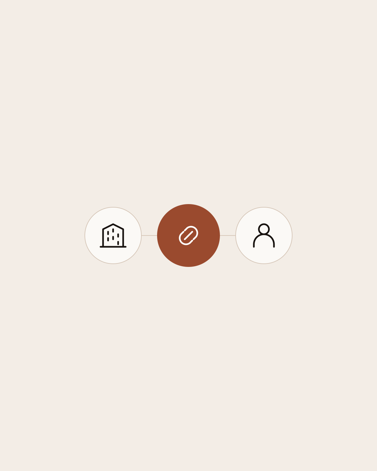 Projetos e pessoas conectados em um contexto compartilhado.